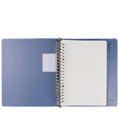 晨光 M&G 学科600铁夹活页本横线 HA5600A 60页A5 本