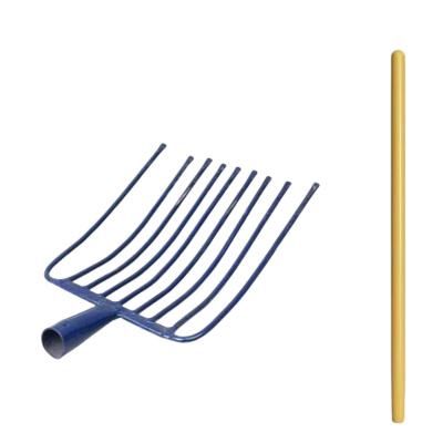 智铮朗月 石渣叉 9齿+1.2米 套