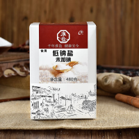 淮盐食用盐低钠盐未加碘盐480g