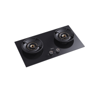 美的燃气灶JZT-Q69-M 5.2KW大火力 70%超一级热效率 钢化玻璃面板 黑色