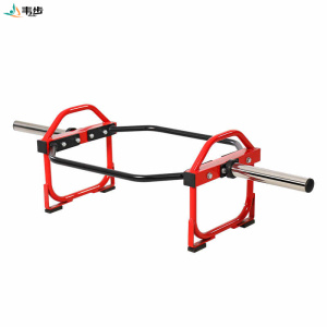 韦步FLT010六角杠铃杆六边环形杠铃架奥杆深蹲硬拉健身房运动器材