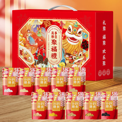 山野原粮 龙腾盛世聚福礼 250g*12