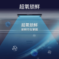 西门子530升十字对开门四开门多门变频冰箱家用大容量风冷无霜玻璃面板 超氧恒鲜杀菌 支持国家补贴 KC82VA320C