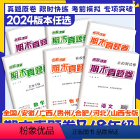 主科复习选→3本:语数英 八年级下 [正版]2024期末真题卷七八年级上册下册初中测试卷全套语文数学英语物理政治历史人教