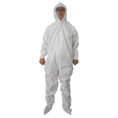 天富星 无纺布防护衣一次性防护服 连帽连脚 件