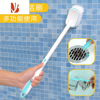 三维工匠浴室刷长柄硬毛地刷墙壁地板刷子卫生间地砖瓷砖浴缸无死角清洁刷