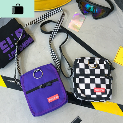 ins同款女斜挎帆布包学生韩版社会单肩夏季手机迷你小包百搭包包NEWLAKE女手包