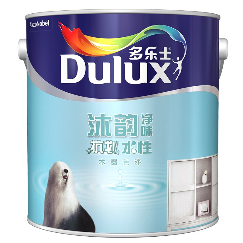 多乐士(dulux)沐韵净味抗划水性木器漆室内家具漆 家具翻新漆(色漆