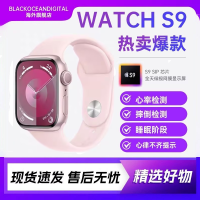 Apple/苹果 Watch Series 9 智能手表运动型手表带S9 45mm 粉色 GPS版资源机