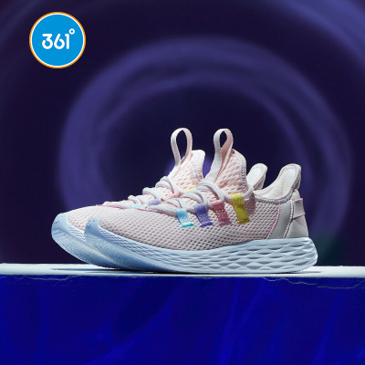 361°度童鞋儿童跑鞋女童网鞋2020新款夏季网面透气中大童运动鞋