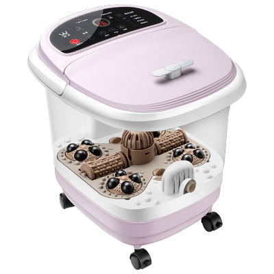 皇威（HUANGWEI）足浴盆H-3230C电动款粉色全自动按摩加热泡脚盆洗脚盆按摩器材深桶沐足浴足疗盆泡脚电动恒温