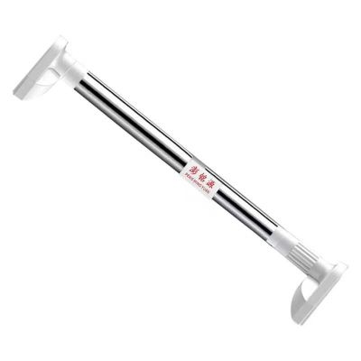 澎铭源 晾衣架 免打孔晾衣杆 窗帘挂杆 浴帘杆子 衣柜撑杆1100-2000mm/根