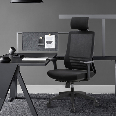 全简电脑椅办公椅进口网布老板椅家用升降转椅透气网布椅子