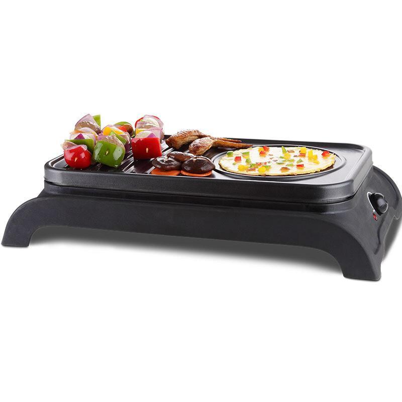 电烧烤 炉韩式家用电烤炉无烟烤肉机电烤盘铁板烧烤肉锅 烧烤机