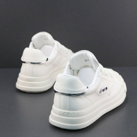 春季新款贝壳头男鞋头层牛皮厚底板鞋丑萌潮牌大头鞋男休闲鞋