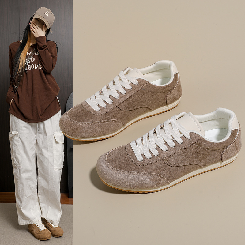 2026春季新款韩版透气阿甘鞋女ins学生休闲鞋女德训跑步女鞋