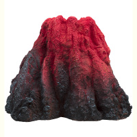 鱼缸里的装饰品小摆件造景增氧气泵套餐大小号仿真假火山树脂石头