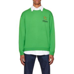 高田贤三(Kenzo)运动针织羊毛套头衫男圆领长袖休闲百搭保暖外套