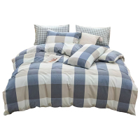 三水依梦 全工艺纯棉双人被套 200*230cm 条