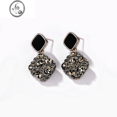 JiMi轻奢高级感耳夹女无耳洞气质复古港风螺旋几何时尚冷淡风独特耳饰