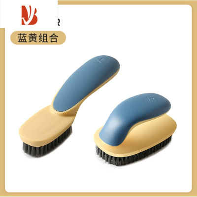 三维工匠刷子洗衣服刷软毛家用鞋刷套装多长柄清洁器不伤鞋专用板刷