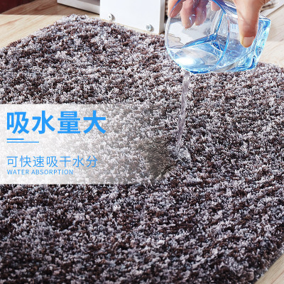 美帮汇卫生间口地垫垫进家用卧室地毯厨房卫浴吸水脚垫浴室防滑垫