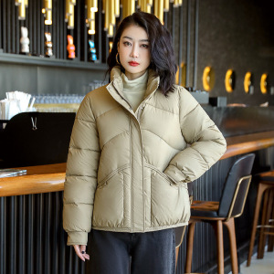 羽绒棉服棉衣女短款冬季2023年新款小个子时尚轻薄小棉袄加厚外套