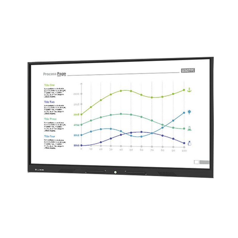 互视达/HUSHIDA CW-ZZGW-86 交互式 壁挂式+支架式 单面 75英寸会议平板一体机电子白板