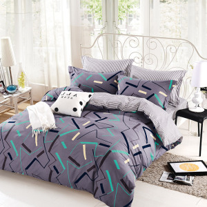 天琴韵律-时韵贵妃绒套件 床单230*250cm+被罩200*230cm+枕套48*74cm*2