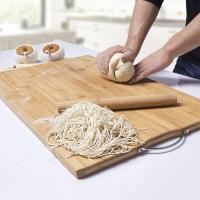 敬平(JING PING)菜板实木竹案板厨房切菜板粘板擀面板家用砧板占蒸板刀板 58cm长*37cm宽*1.8cm厚