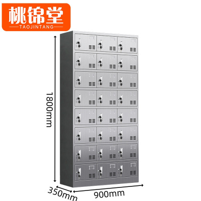 桃锦堂 储物柜24门 台