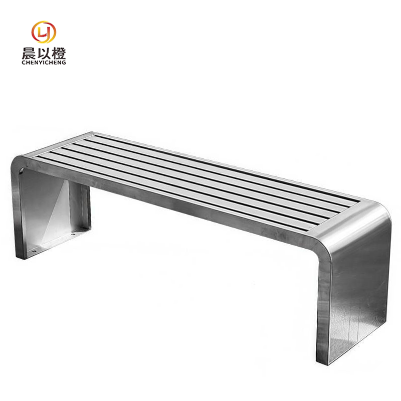 晨以橙 不锈钢公园椅 120*40*45cm 张