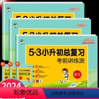 语+数+英[全套3本] 小学通用 [正版]2024版53小升初系统总复习资料语文数学英语试卷测试人教版专项训练题六年级下