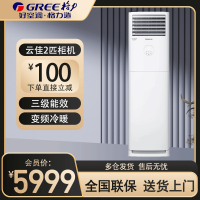 格力(GREE)空调 KFR-50LW/NhGh3B云佳系列 新三级能效 2匹变频 8℃保温 商居两用 立柜式冷暖空调