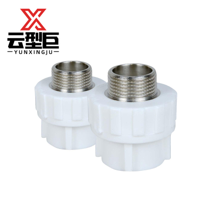 云型巨 PPR外丝直接 自来水水管配件接头家装 20*4分(1/2) 单位:个