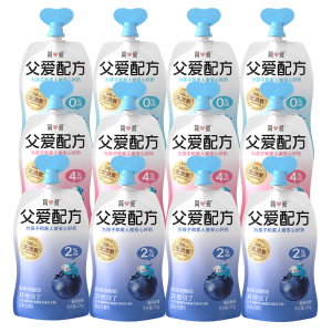 简爱酸奶 父爱配方0% 2% 4% 100g(三种口味,各4袋)(3-7天内顺丰冷链发货)