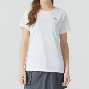 彪马(PUMA)短袖女装透气运动休闲上衣健身跑步训练服T恤衫528393-02 ZP