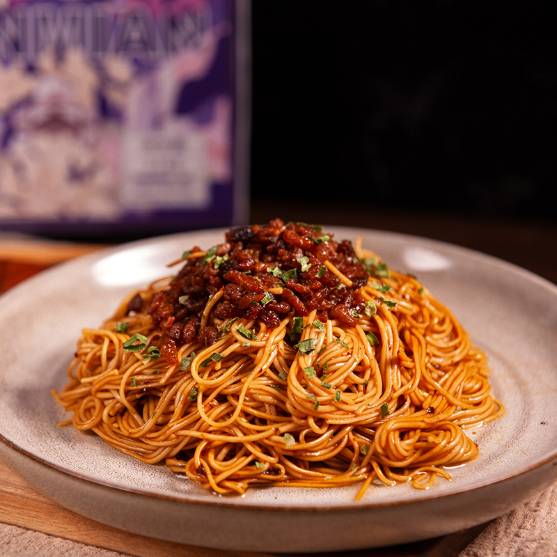 苏城得一鲜开洋葱油拌面216g苏州特产非泡面方便面拉面方便速食煮面