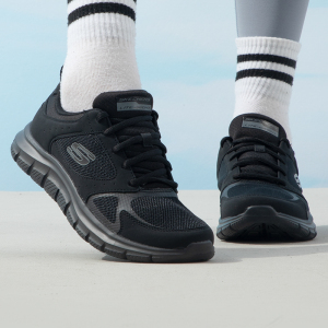 Skechers/斯凯奇女鞋新款缓震回弹跑步鞋时尚运动休闲鞋150140-BBK ZP