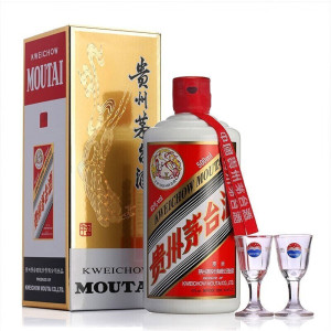 贵州茅台酒茅台飞天43度 飞天茅台 酱香型白酒 500ml单瓶装