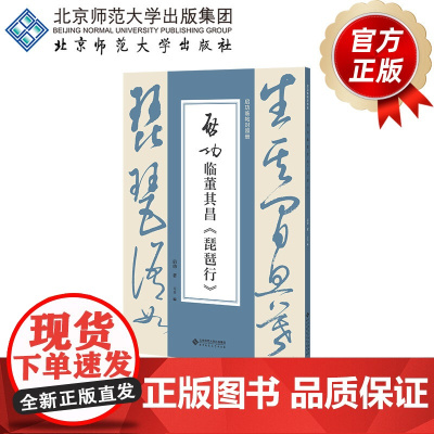 启功临董其昌《琵琶行》 9787303307678 启功 著 启功临帖对照册 北京师范大学出版社 正版