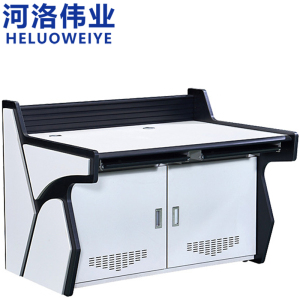 河洛伟业监控操作台双联张