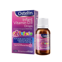 澳洲进口 Ostelin 奥斯特林 小恐龙 无糖无味 VD滴剂 2.4ml 1瓶 0个月-12岁适用 液体维生素D