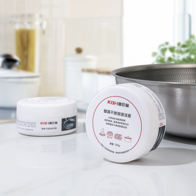 康巴赫不锈钢炒锅厨具清洁膏升级配方强力去污厨房污垢家用锅底黑垢清洁剂300g 其他厨房小工具