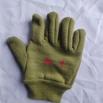 铂牛 绒手套 均码 双