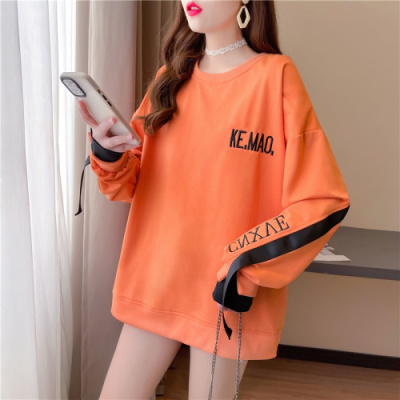 嘉叶希2021新款早春卫衣女春秋季韩版宽松薄款个性百搭ins初春假两件上衣外套潮