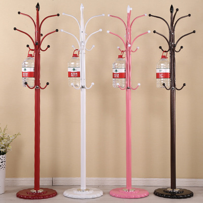 欧式衣架衣帽架落地挂衣架卧室衣服架客厅挂衣杆挂钩包大理石底座