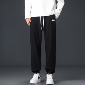 灯芯绒男装舒适卫裤春秋新款舒适百搭束脚裤男士潮男时尚休闲裤