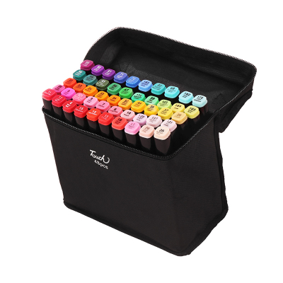 博格利诺Bogelinuo马克笔套装学生双头80色初学者60色动漫小学生36色油性绘画水彩笔手绘1000色全套美术生专用