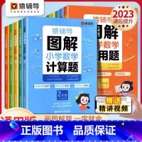 [12本大全套]1-6年级 应用题+计算题 小学一年级 [正版]猿辅导图解小学数学应用题计算题 一二三四五六年级上册下册